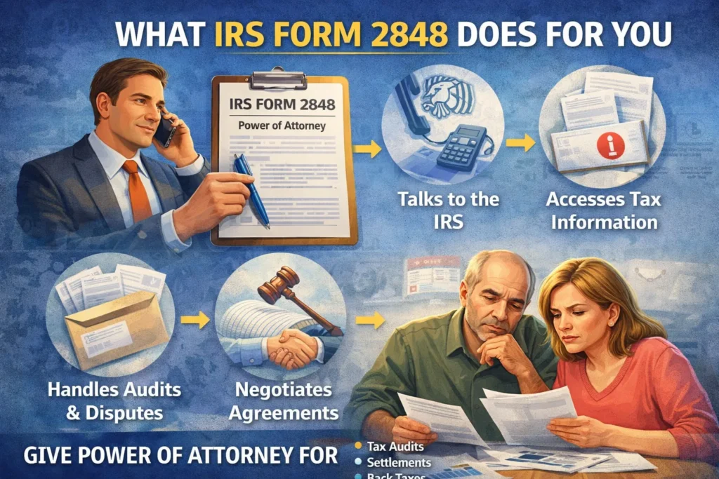 how to fill out Form 2848