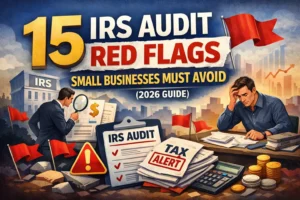What Triggers an IRS Audit? 15 Red Flags Small Businesses Must Avoid (2026 Guide)