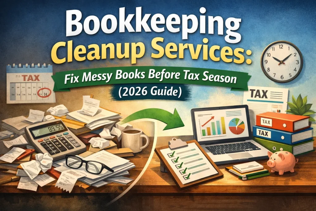 Bookkeeping Cleanup Services: How to Fix Messy Books Before Tax Season