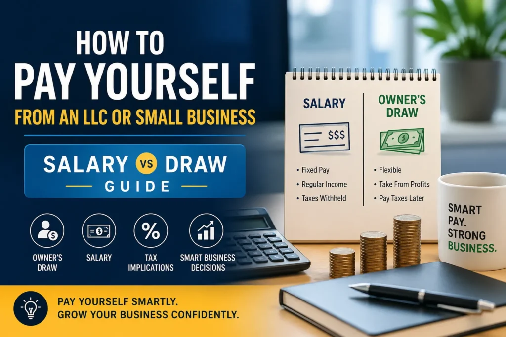 How to Pay Yourself from LLC (Salary vs Draw)
