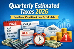 Quarterly Estimated Taxes Explained: Deadlines, Penalties & How to Calculate (2026 Guide)