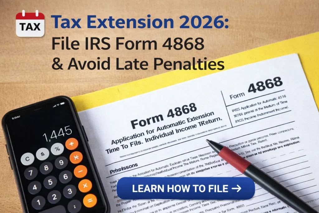 tax form 4868