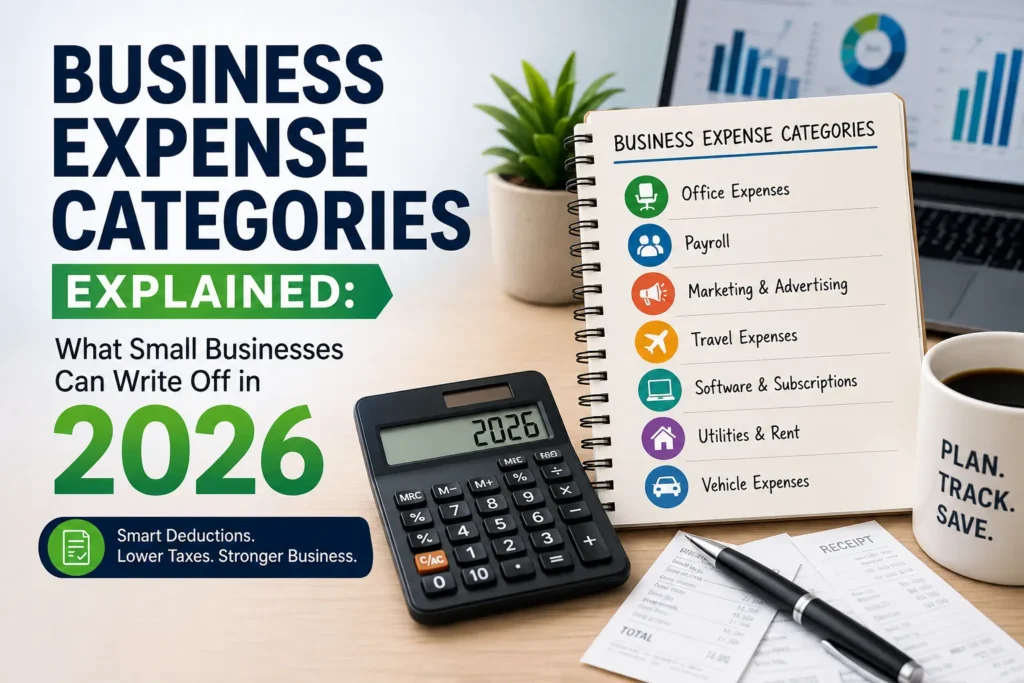 Business Expense Categories and Tax Write-Offs