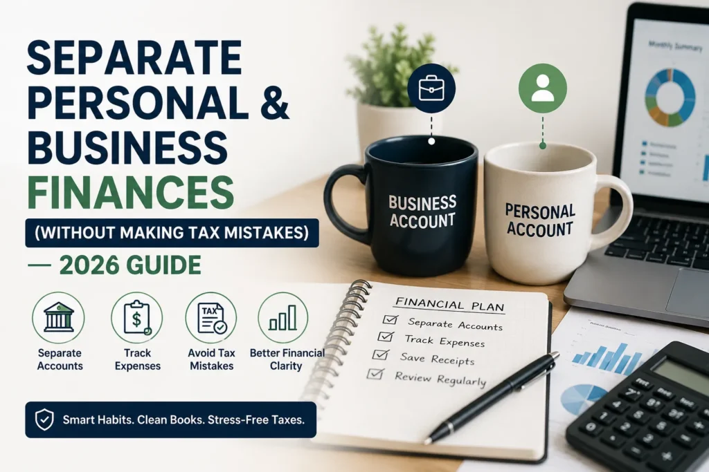 Separate Personal and Business Finances