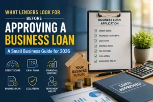 What Lenders Look for Before Approving a Business Loan: A Small Business Guide for 2026