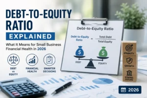 Debt-to-Equity Ratio Explained: What It Means for Small Business Financial Health in 2026
