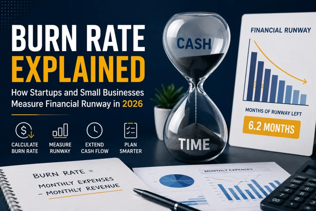how to calculate burn rate financial runway