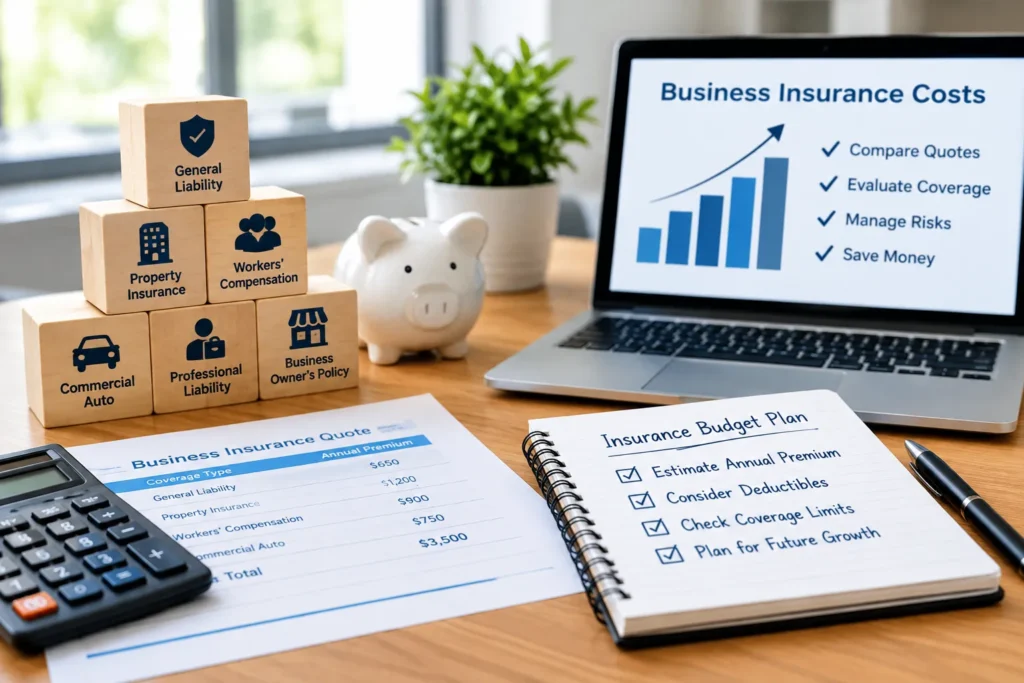 Business insurance budget planning