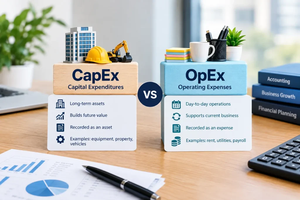 CapEx vs OpEx business expenses