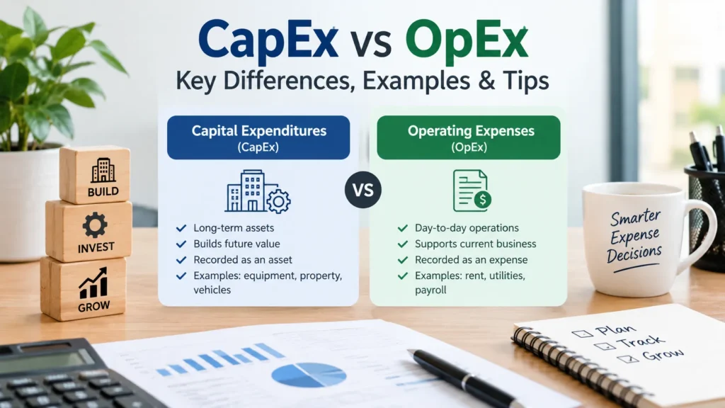 CapEx vs OpEx key differences